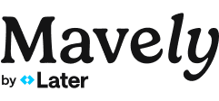 Mavely by Later logo