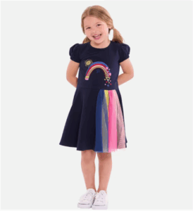 Boscov’s — Bonnie Jean Rainbow Knit Dress - Back-to-School 2025
