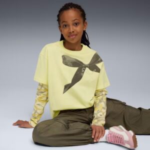 PUMA — Bowtique Relaxed Graphic Tee (Youth)
