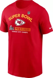 KC Chiefs 24-25 AFC Champions game day t-shirt