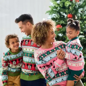 Holiday Shopping Guide- Mickey Mouse Holiday Sweater- Men, Women, Boys, Girls