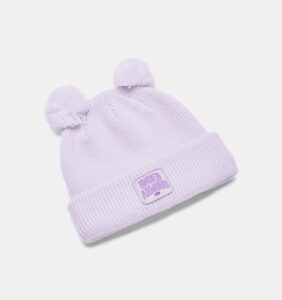 Under Armour Girls' UA Halftime Double Pom Beanie