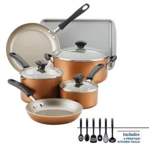 Kohl's - Farberware® Cookstart 15-pc. DiamondMax Nonstick Cookware Set