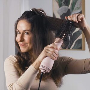 L'ange Hair 2-in-1 Blow Dryer Hot Air Brush 