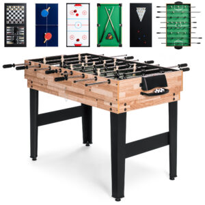 Best Choice Products 10-in-1 Combo Game Table Set