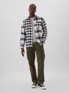 Gap Factory — Flannel Shirt in Standard Fit