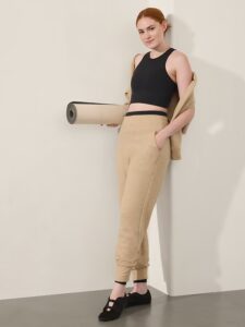 Athleta — Coaster Luxe Waffle High Rise Jogger