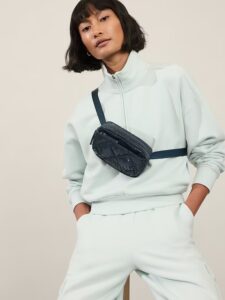 Athleta — All About Shine Quilted Crossbody Belt Bag