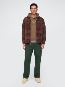 Gap — Herringbone Utility Cargo Pants