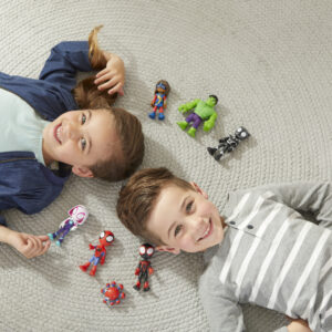 Marvel, Spidey and His Amazing Friends Collection Pack, Includes 10 Figures, for Kids Ages 3+