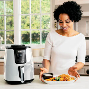 Ninja 4 qt Air Fryer, White - Dishwasher Safe