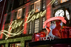 Macy's 5th Avenue storefront in NYC