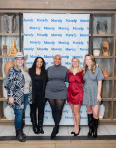 Kai Michelle with Alexa from Mavely and three Dallas influencers