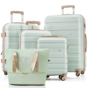 Kohl’s – Merax 5-Piece Luggage Set with Expandable Travel Bag