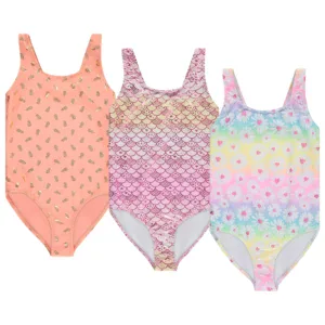 Walmart – Btween Girls’ Multi-Pack One-Piece Swimwear
