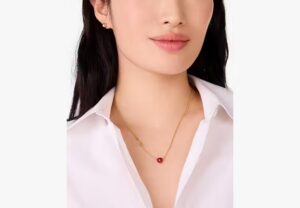 Kate Spade Outlet — Lovestruck Heart and Arrow Necklace