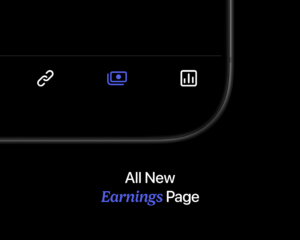 New Earnings page now on the Mavely app