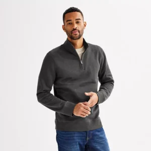 Kohl’s — Sonoma Men's Sweater Fleece Quarter-Zip Pullover