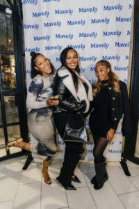Atlanta-based influencers pose at Mavely creator meetup 