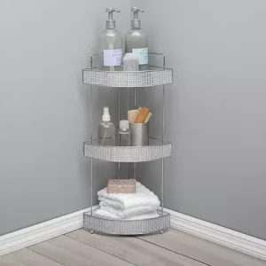 Kohl’s — Bath Bliss 3-Tier Corner Rack—spring cleaning