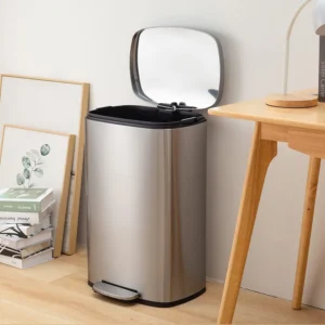 Walmart — FDW 13-Gallon Stainless Steel Trash Can