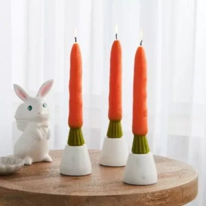 Target — Threshold 6pk Carrot Taper Candle Set—Easter deals