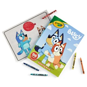Walmart — Bluey Coloring Book + Stickers