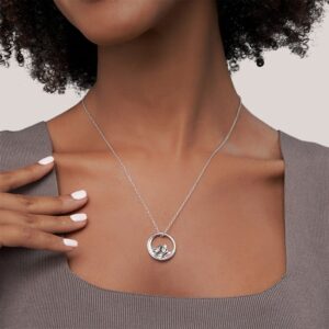 Brilliant Earth — Mountain Range Diamond Pendant (Silver)
