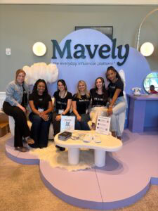Mavely representatives at Mom 2.0 Summit 2025