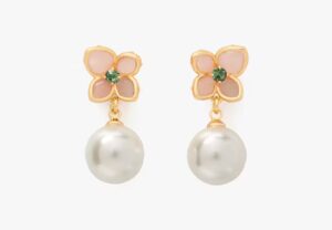 Kate Spade — Pastel Petals Drop Earrings