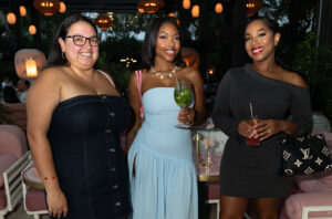 Influencers at Cocktails & Collabs event