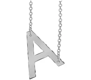 QVC — Sterling Silver Personalized Initial Necklace - Graduation Gifts for 2025