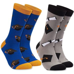 Kohl’s — Graduation Novelty Crew Socks (2-Pack)