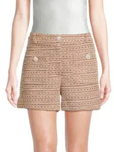 Saks OFF 5TH — Lea & Viola Tweed Button Shorts