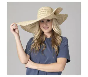 QVC — San Diego Hat Co. Floppy Hat