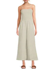 Saks OFF 5TH — Saks Fifth Avenue Linen Jumpsuit