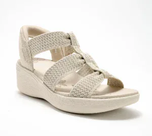 QVC — Skechers Cali Wedge Sandals