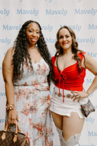 Houston creators pose at Mavely meetup