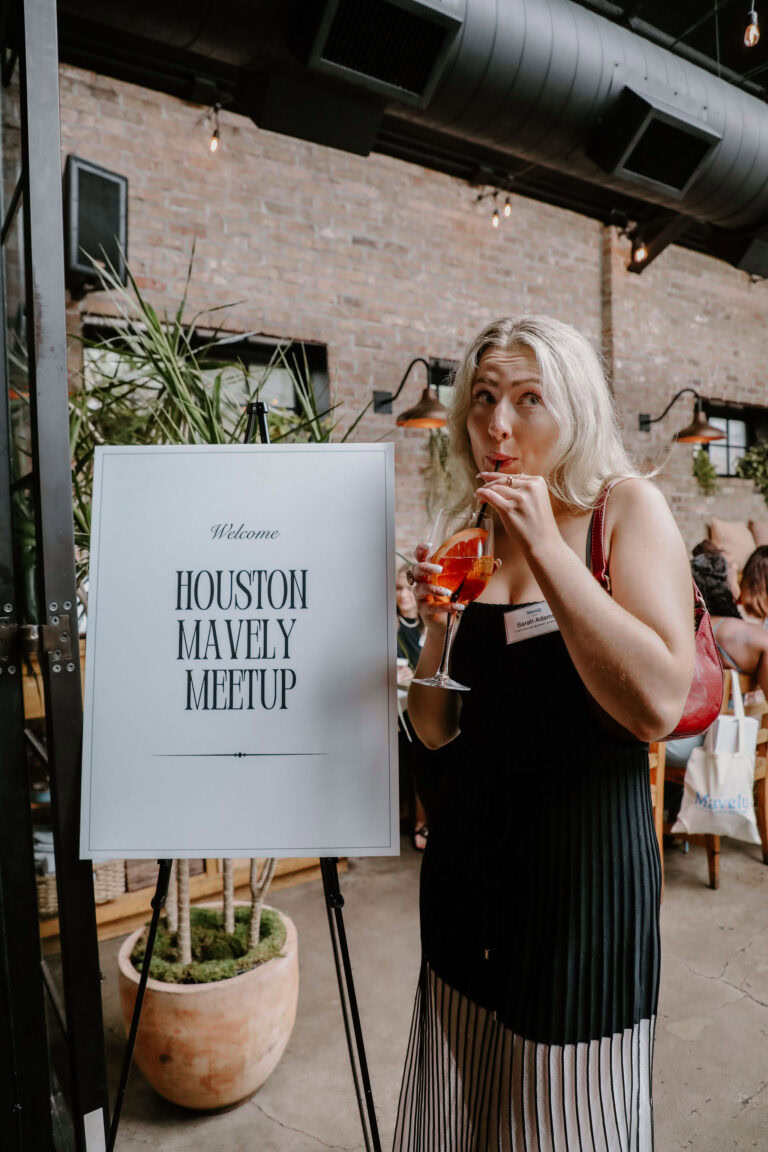 Mavely Campaign Enablement Manager Sarah Adams was on hand to answer questions for Houston creators