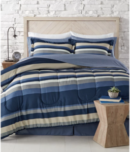 Macy's - Austin Stripe Reversible 8-Piece Comforter Set
