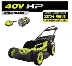 Home Depot - RYOBI 40V Cordless Lawn Mower