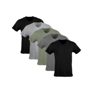 Walmart - Gildan V‑Neck 5‑Pack T‑Shirts (Men’s)