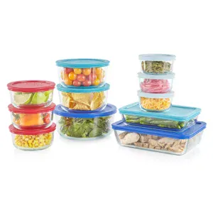 Kohl's - Pyrex 22-Piece Glass Storage Set