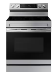 Home Depot - Samsung Smart Convection Electric Range with Air Fry