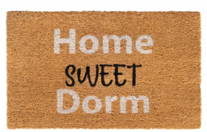 Home Depot — “Home Sweet Dorm” Coir Door Mat