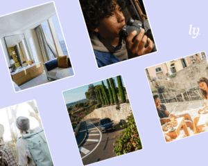 Collage of travel affiliate program images