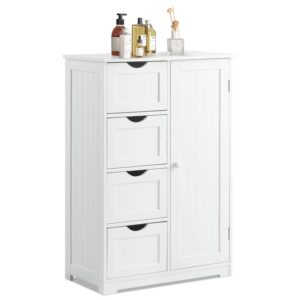 Walmart - Costway 4‑Drawer Bathroom Storage Cabinet