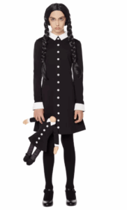Spirit Halloween - Wednesday Addams kids costume