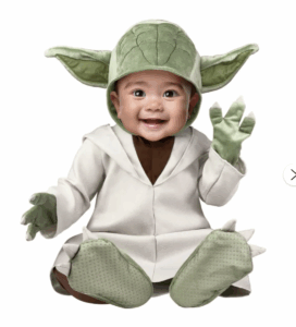 Spirit Halloween - Baby Yoda baby costume