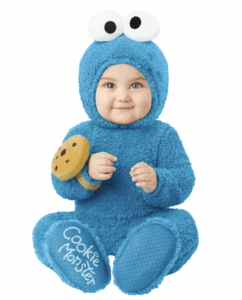 Spirit Halloween - Cookie Monster baby costume
